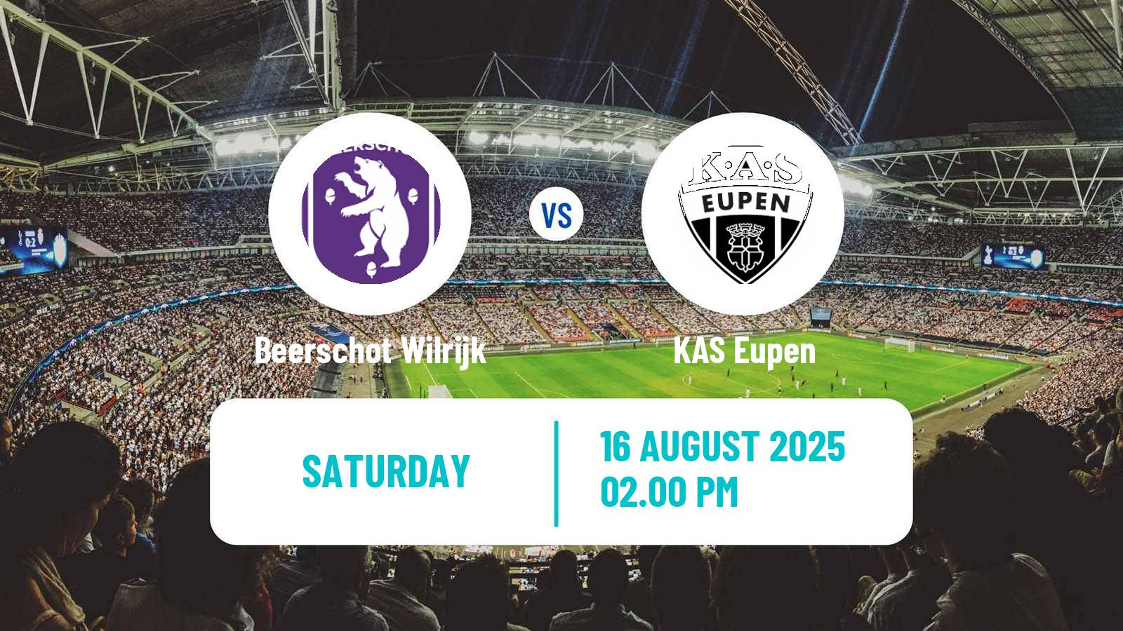 Football Belgian Сhallenger Pro League Beerschot Wilrijk - Eupen