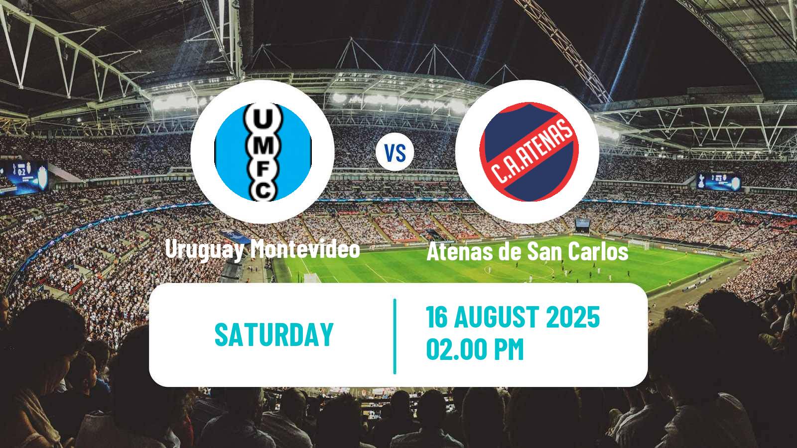 Football Uruguayan Segunda Division Uruguay Montevideo - Atenas de San Carlos