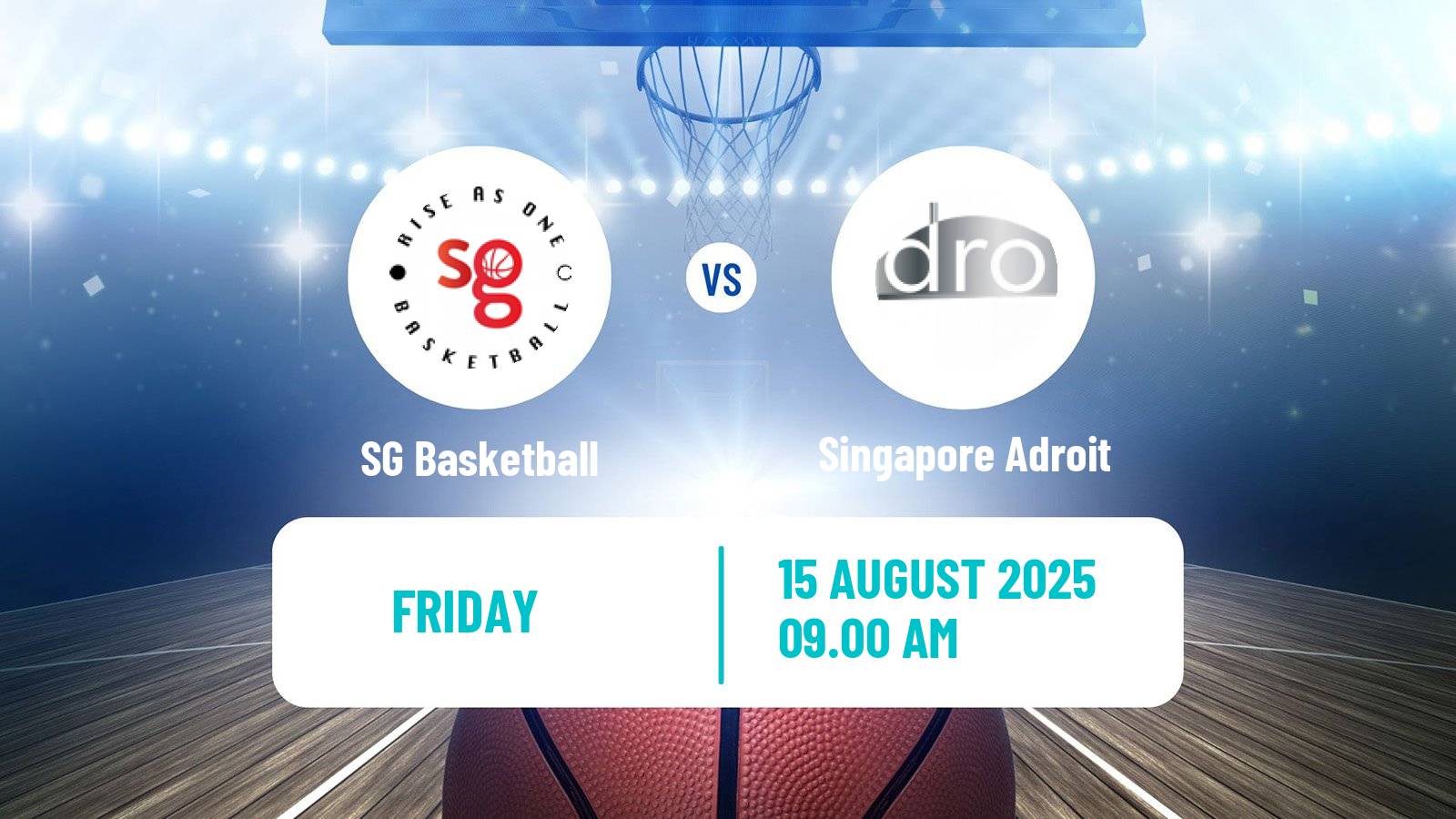 Basketball Singapore NBL SG Basketball - Singapore Adroit