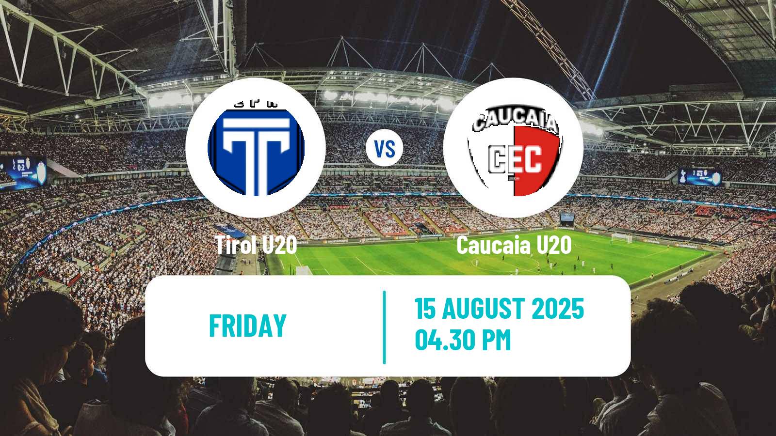 Football Brazilian Cearense U20 Tirol U20 - Caucaia U20