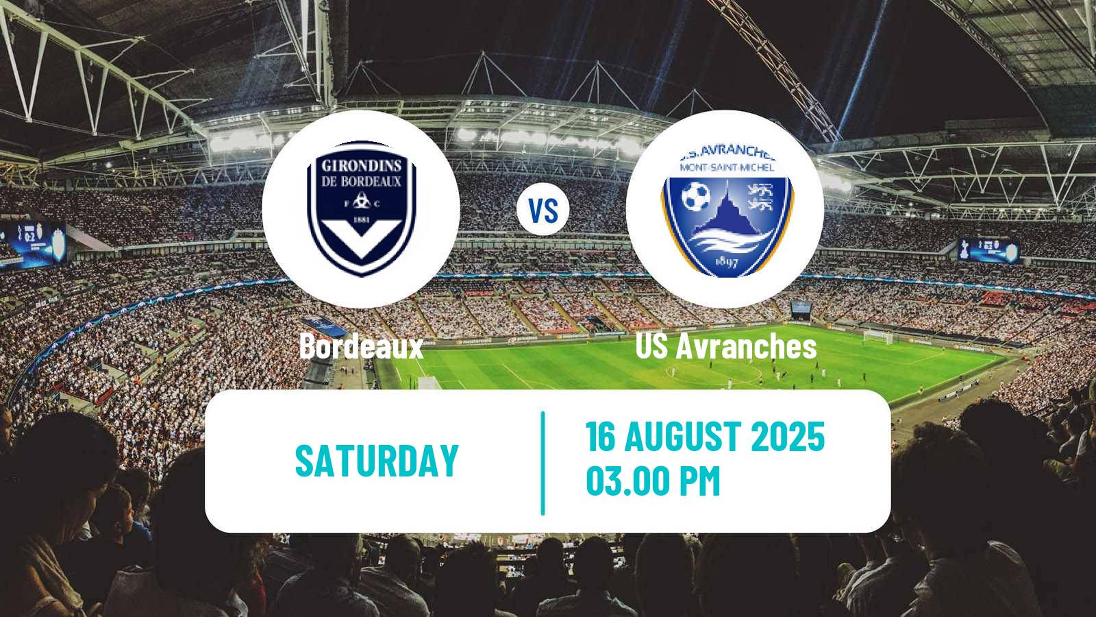 Football French National 2 - Group A Bordeaux - Avranches