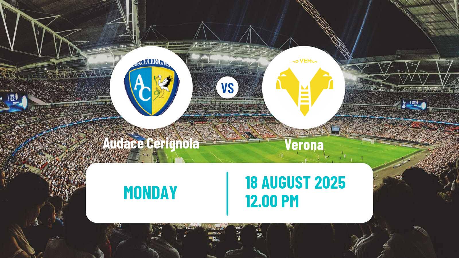 Football Coppa Italia Audace Cerignola - Verona