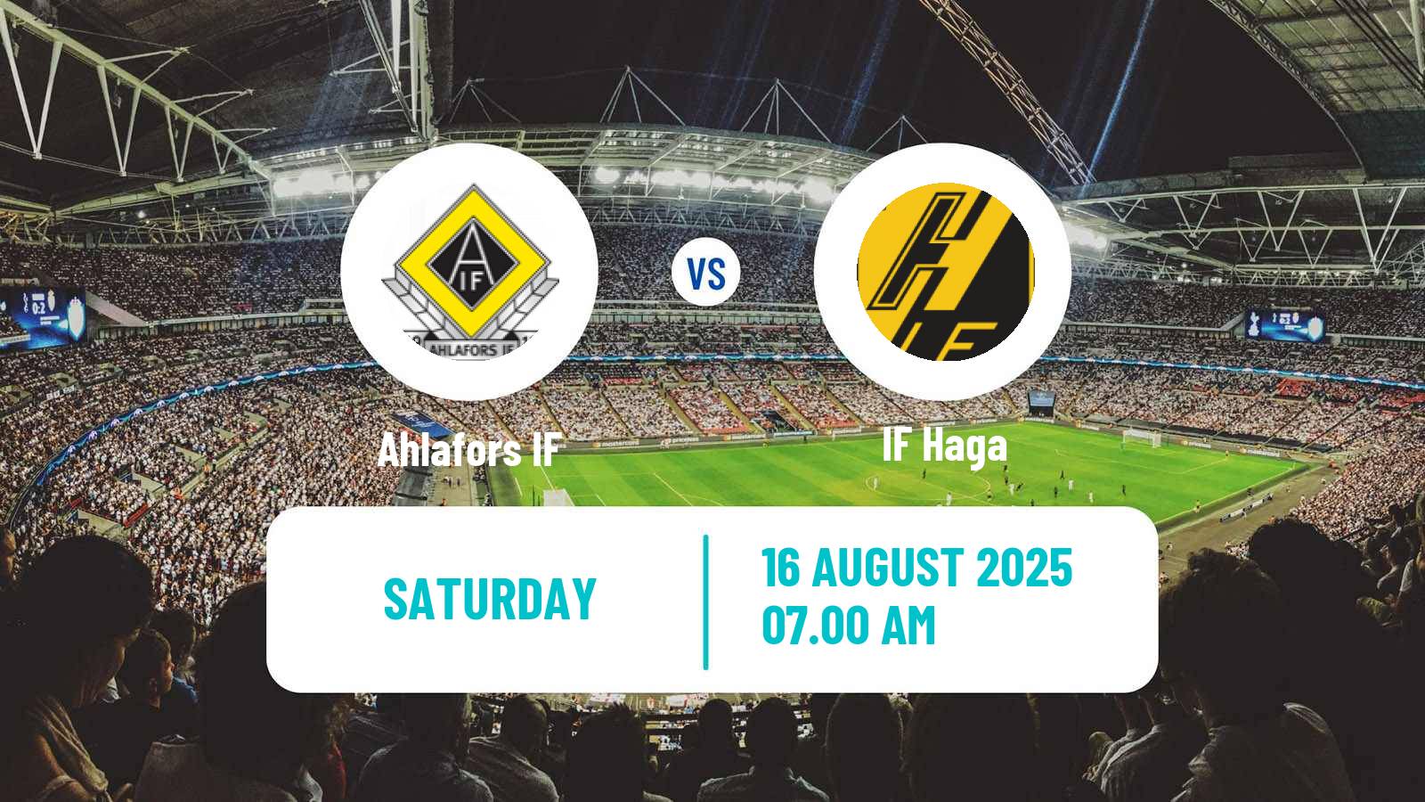 Football Swedish Division 2 - Norra Götaland Ahlafors - Haga