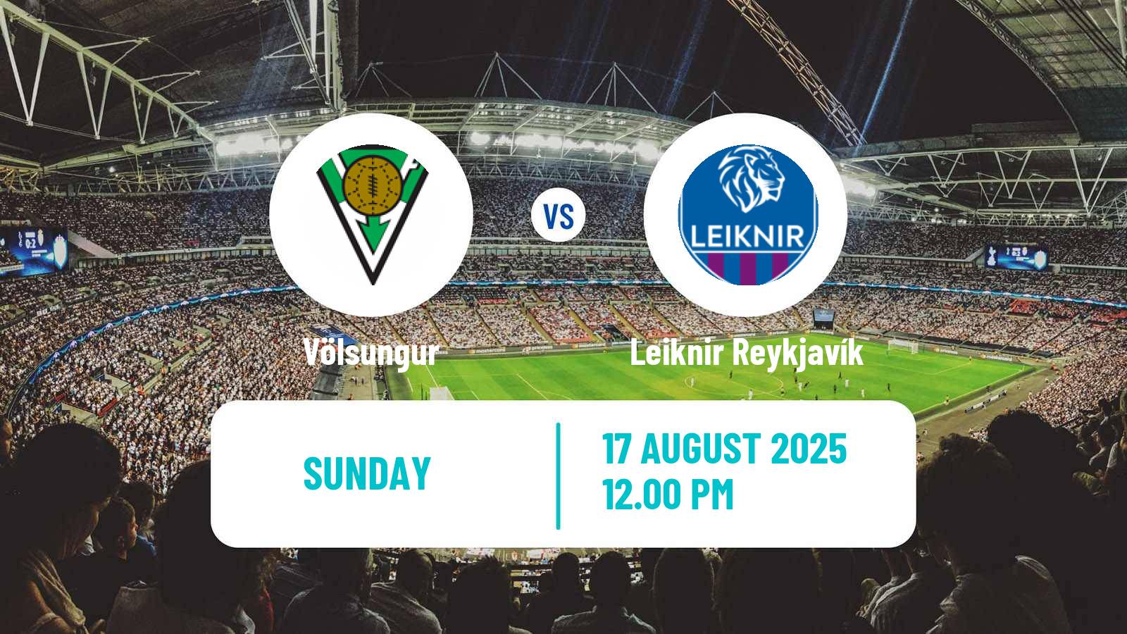 Football Icelandic Lengjudeildin Völsungur - Leiknir Reykjavík