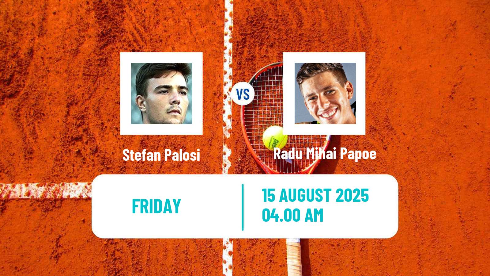 Tennis ITF M15 Targu Jiu Men Stefan Palosi - Radu Mihai Papoe