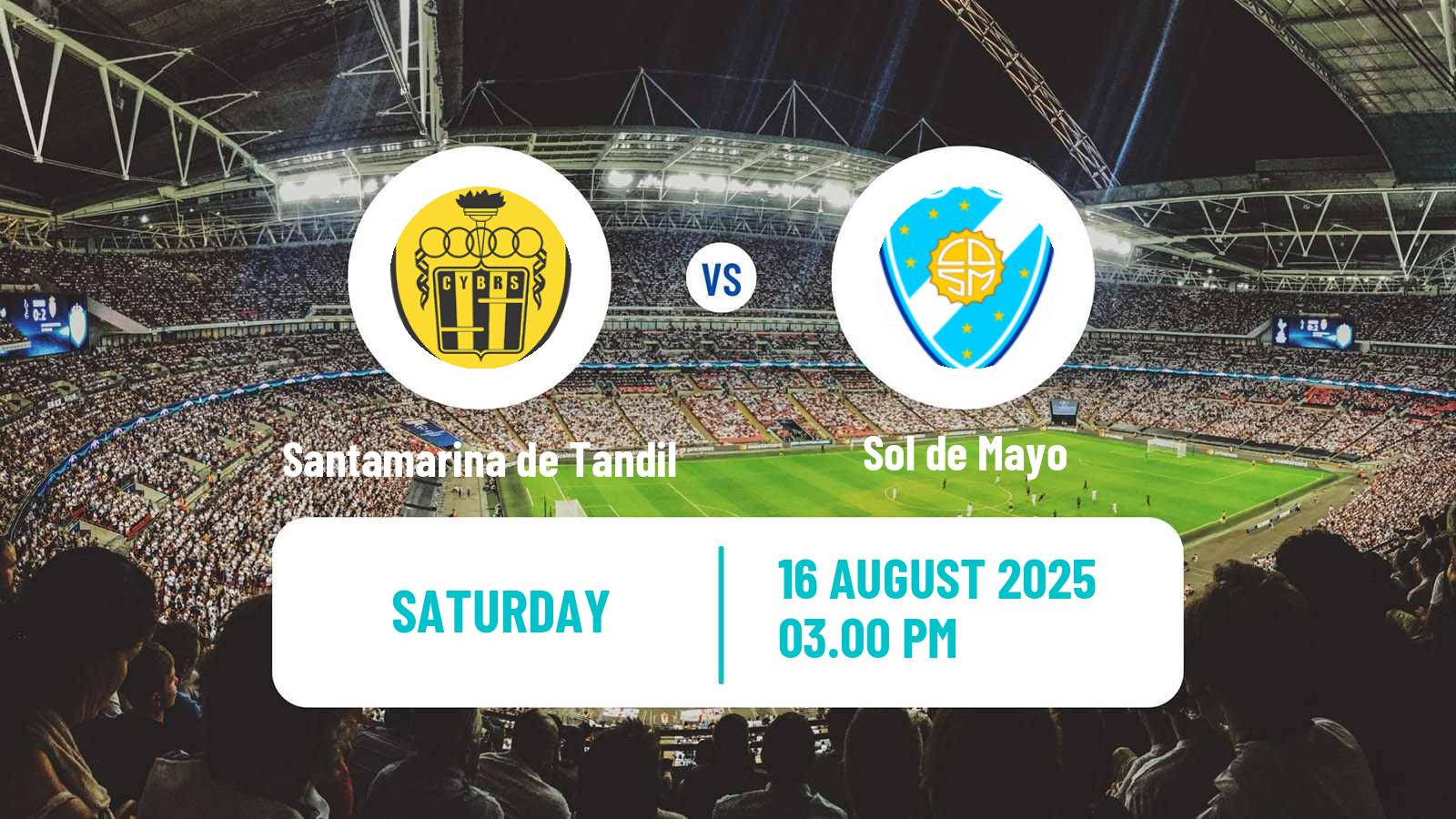 Football Argentinian Torneo Federal Santamarina de Tandil - Sol de Mayo
