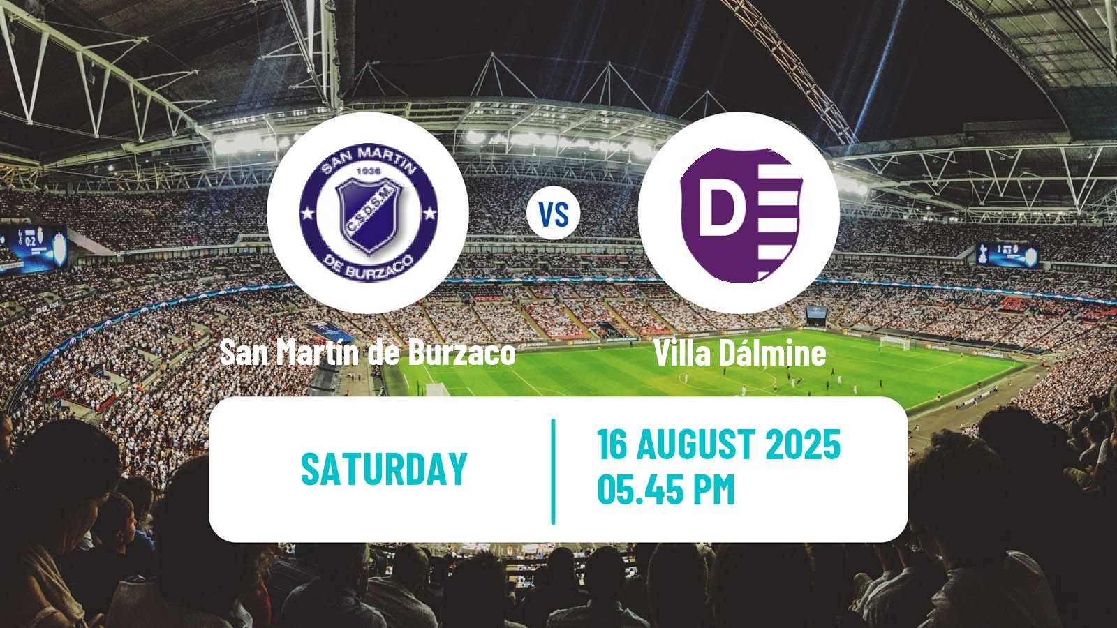 Football Argentinian Primera B San Martín de Burzaco - Villa Dálmine