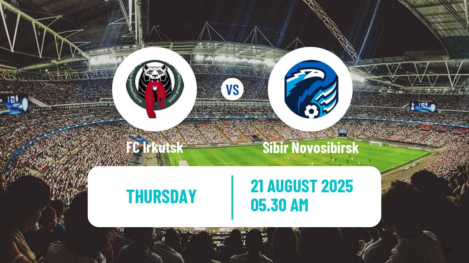 Football Russian Cup Irkutsk - Sibir Novosibirsk
