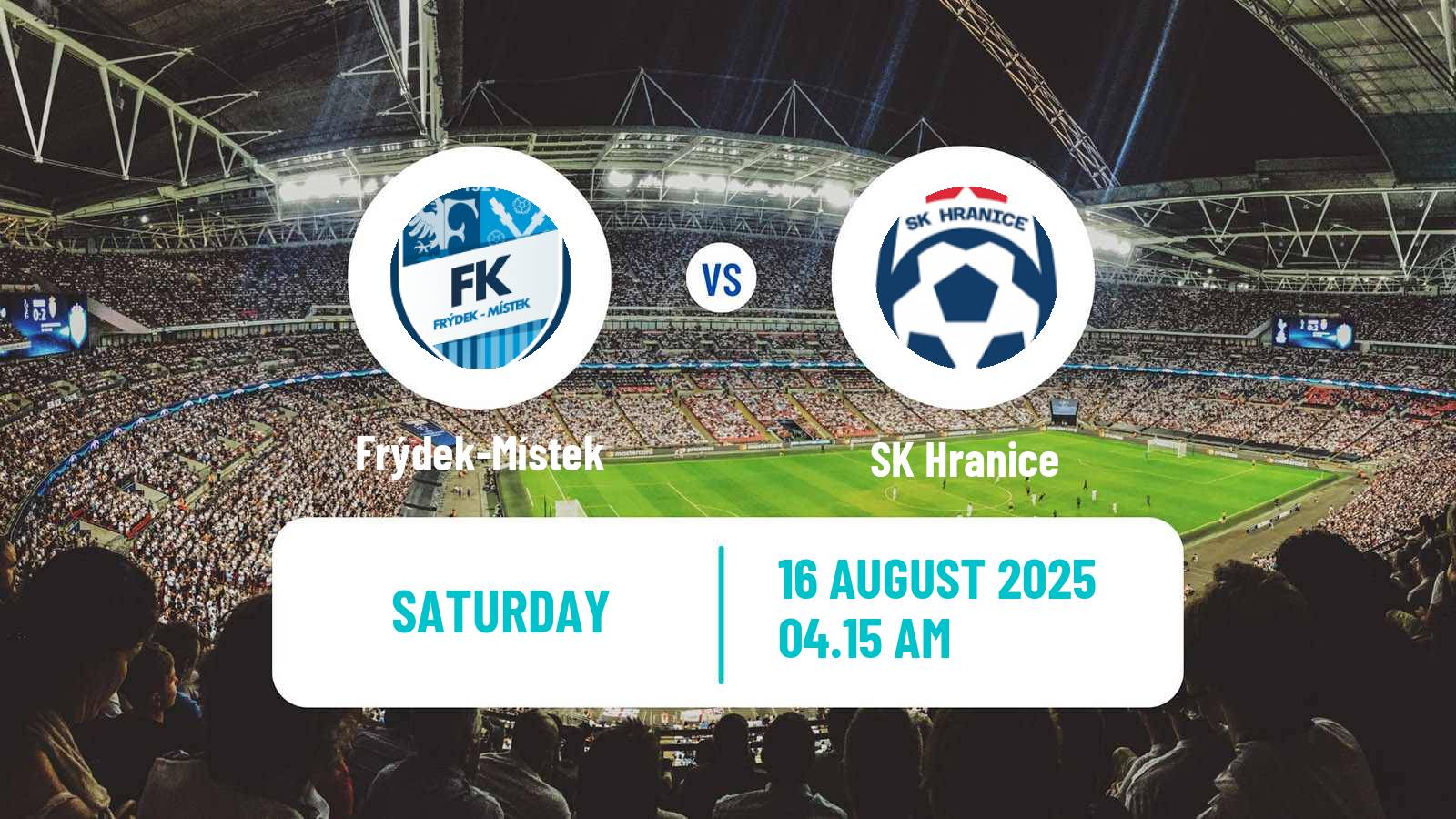 Football Czech MSFL Frýdek-Místek - Hranice