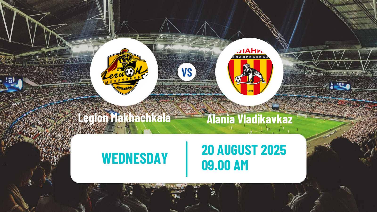 Football Russian Cup Legion Makhachkala - Alania Vladikavkaz