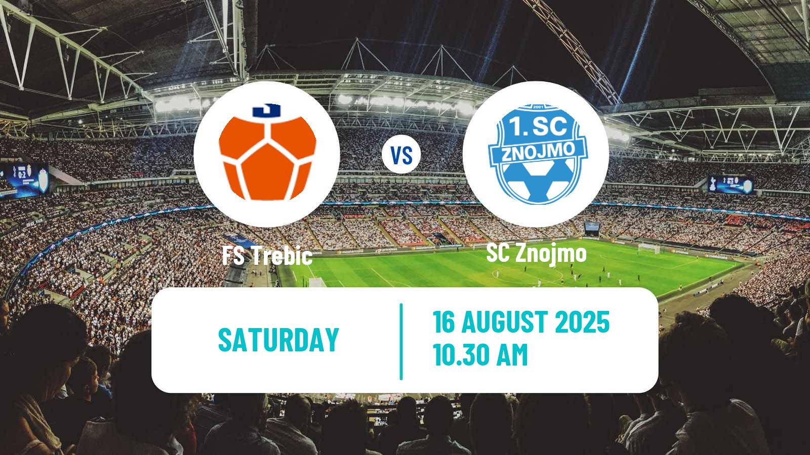 Football Czech Division D FS Trebic - Znojmo