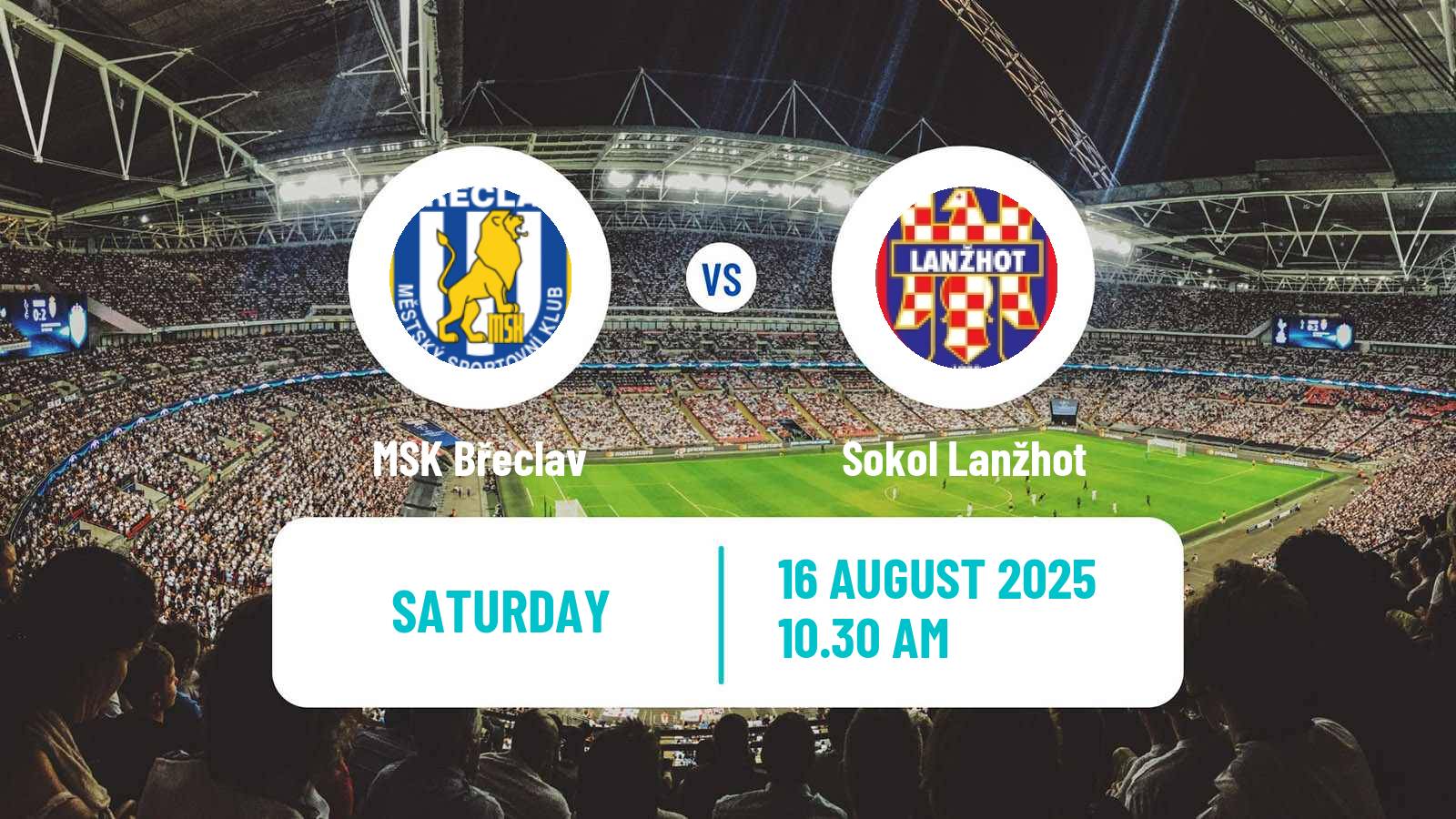 Football Czech Division E Břeclav - Sokol Lanžhot
