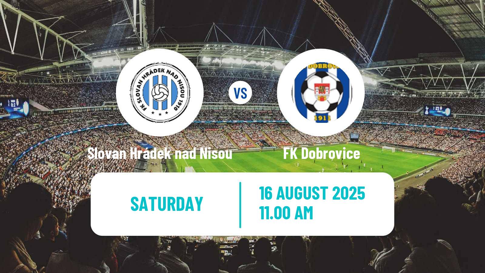 Football Czech Division C Slovan Hrádek nad Nisou - Dobrovice