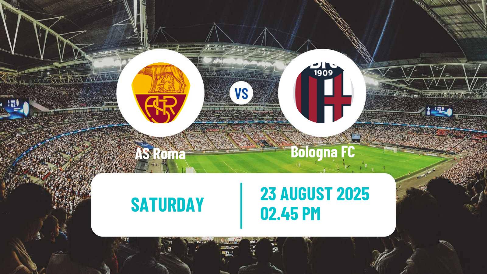 Football Italian Serie A Roma - Bologna