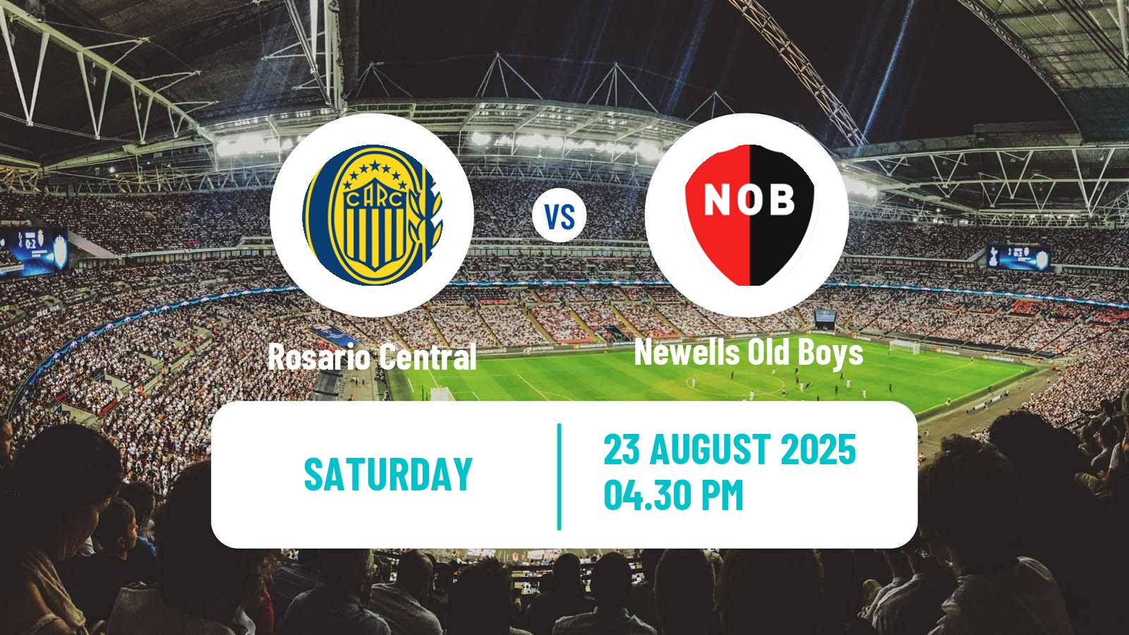 Football Argentinian Liga Profesional Rosario Central - Newells Old Boys