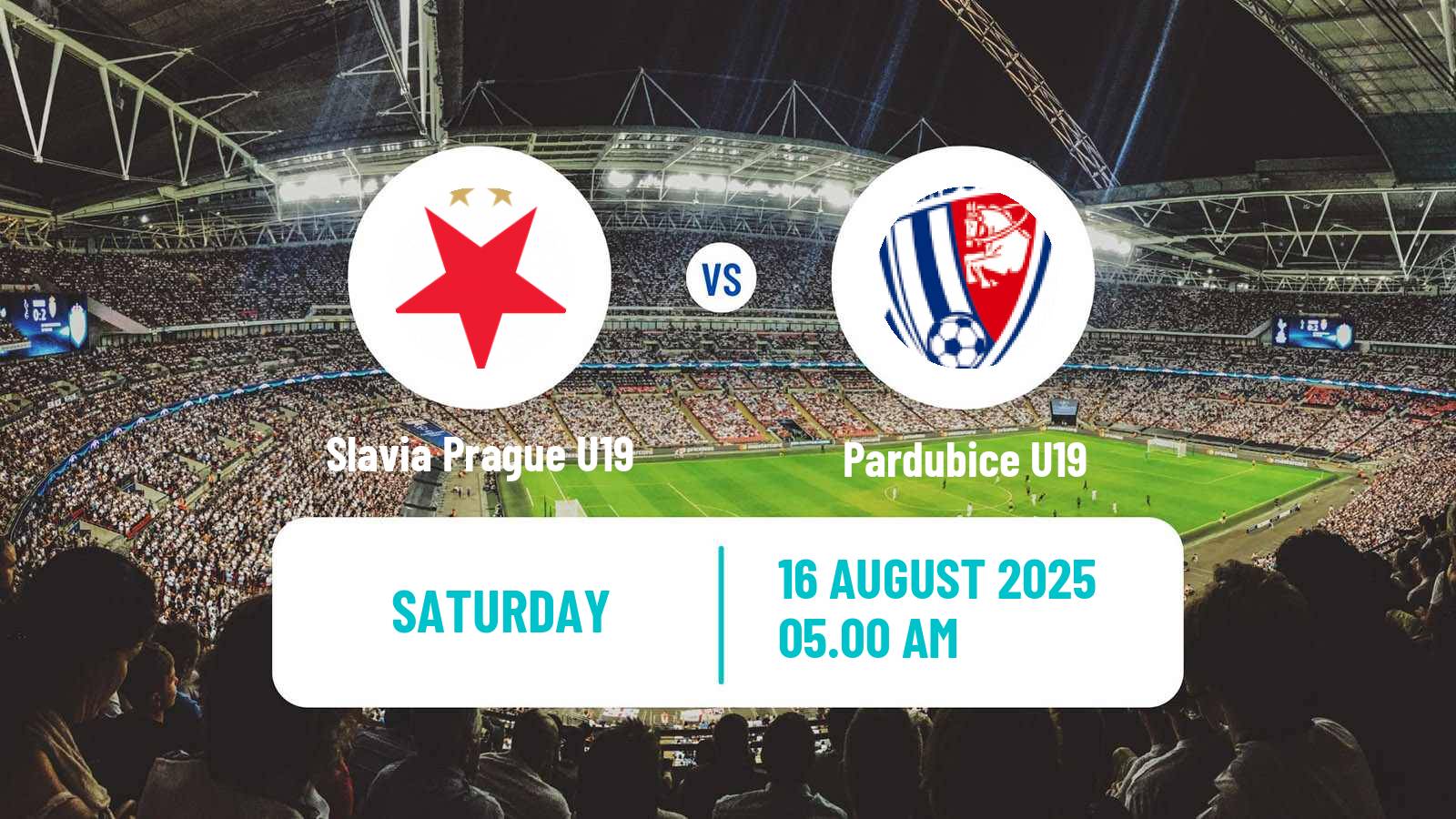 Football Czech U19 League Slavia Prague U19 - Pardubice U19