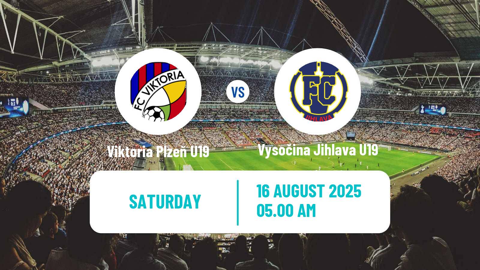 Football Czech U19 League Viktoria Plzeň U19 - Vysočina Jihlava U19