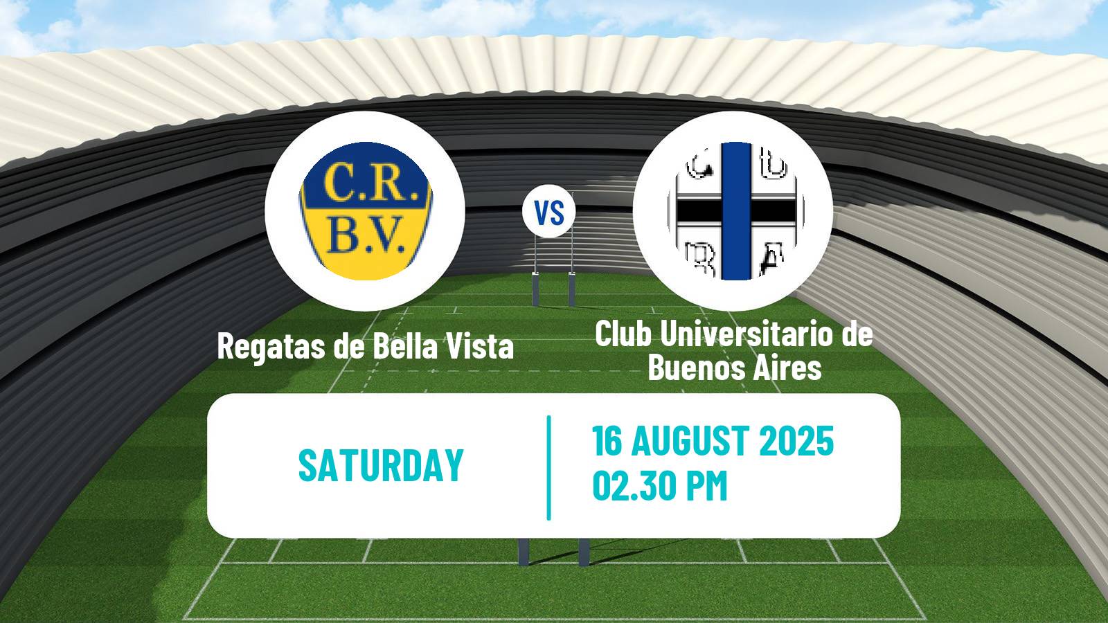 Rugby union Argentinian Top 13 Rugby Regatas de Bella Vista - Club Universitario de Buenos Aires