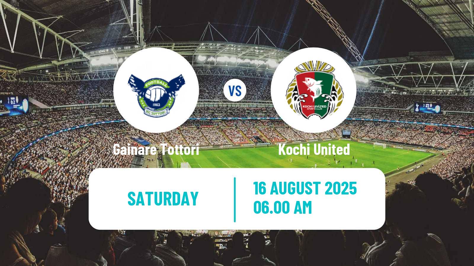Football Japan J3 League Gainare Tottori - Kochi United