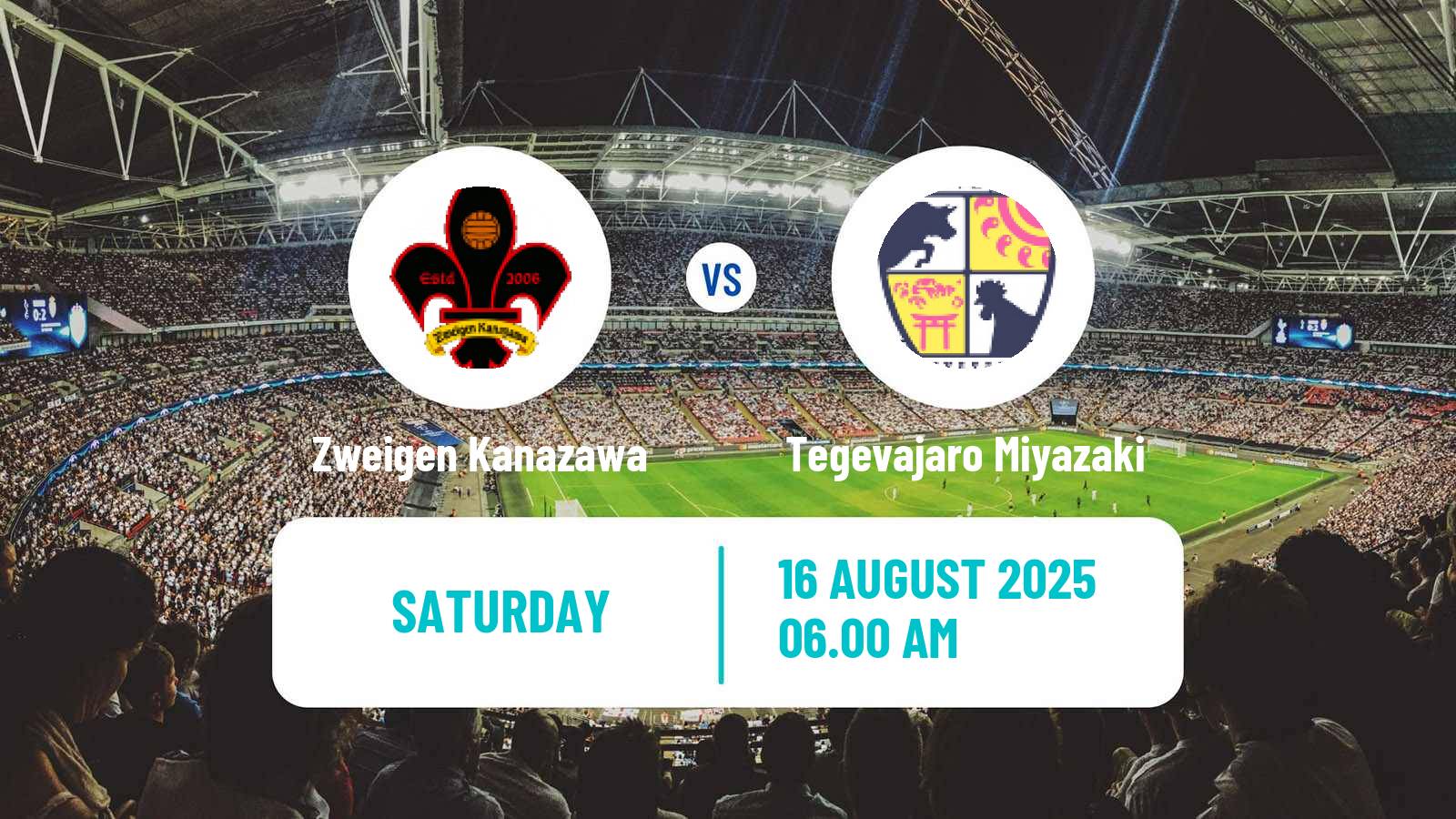 Football Japan J3 League Zweigen Kanazawa - Tegevajaro Miyazaki