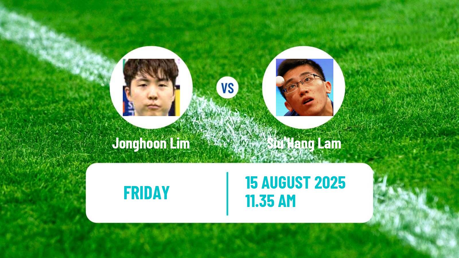 Table tennis Europe Smash Sweden Men Jonghoon Lim - Siu Hang Lam
