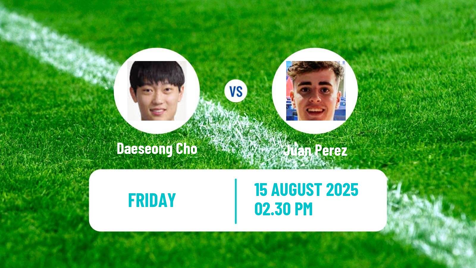 Table tennis Europe Smash Sweden Men Daeseong Cho - Juan Perez