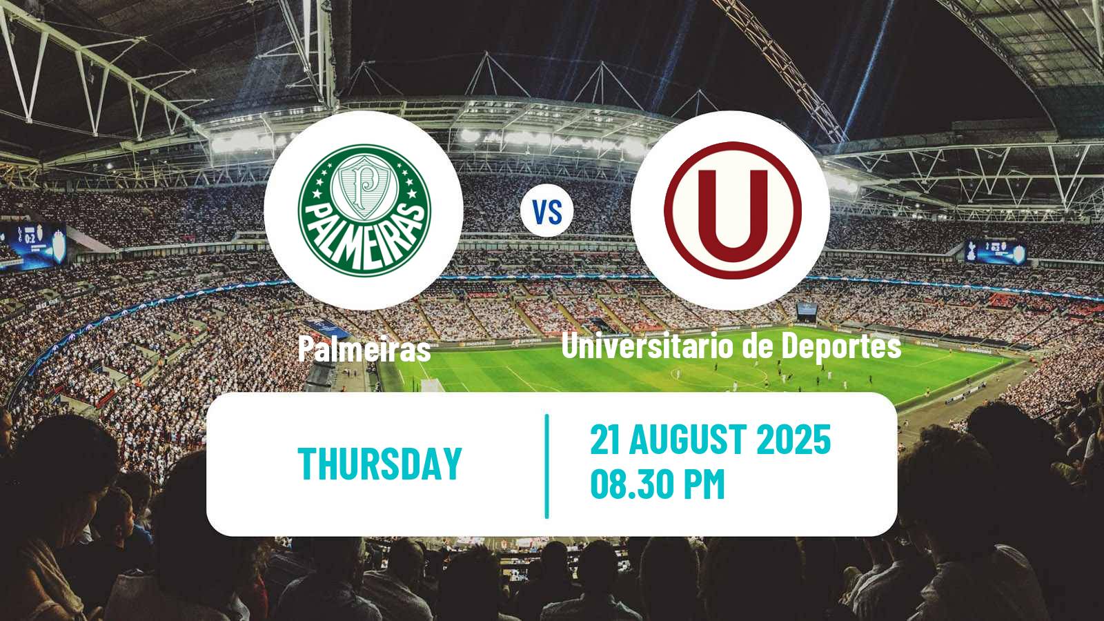 Football Copa Libertadores Palmeiras - Universitario de Deportes