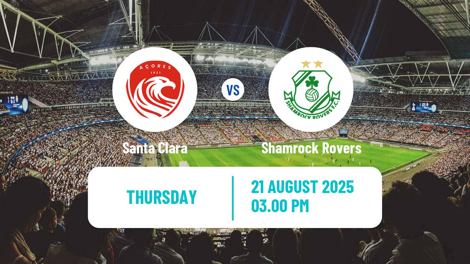 Football UEFA Europa Conference League Santa Clara - Shamrock Rovers