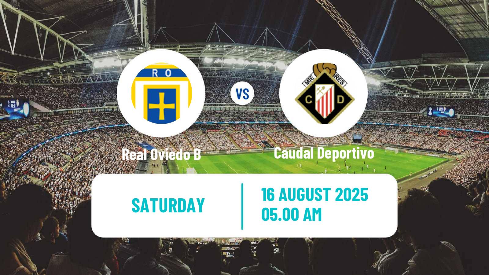 Football Club Friendly Real Oviedo B - Caudal Deportivo