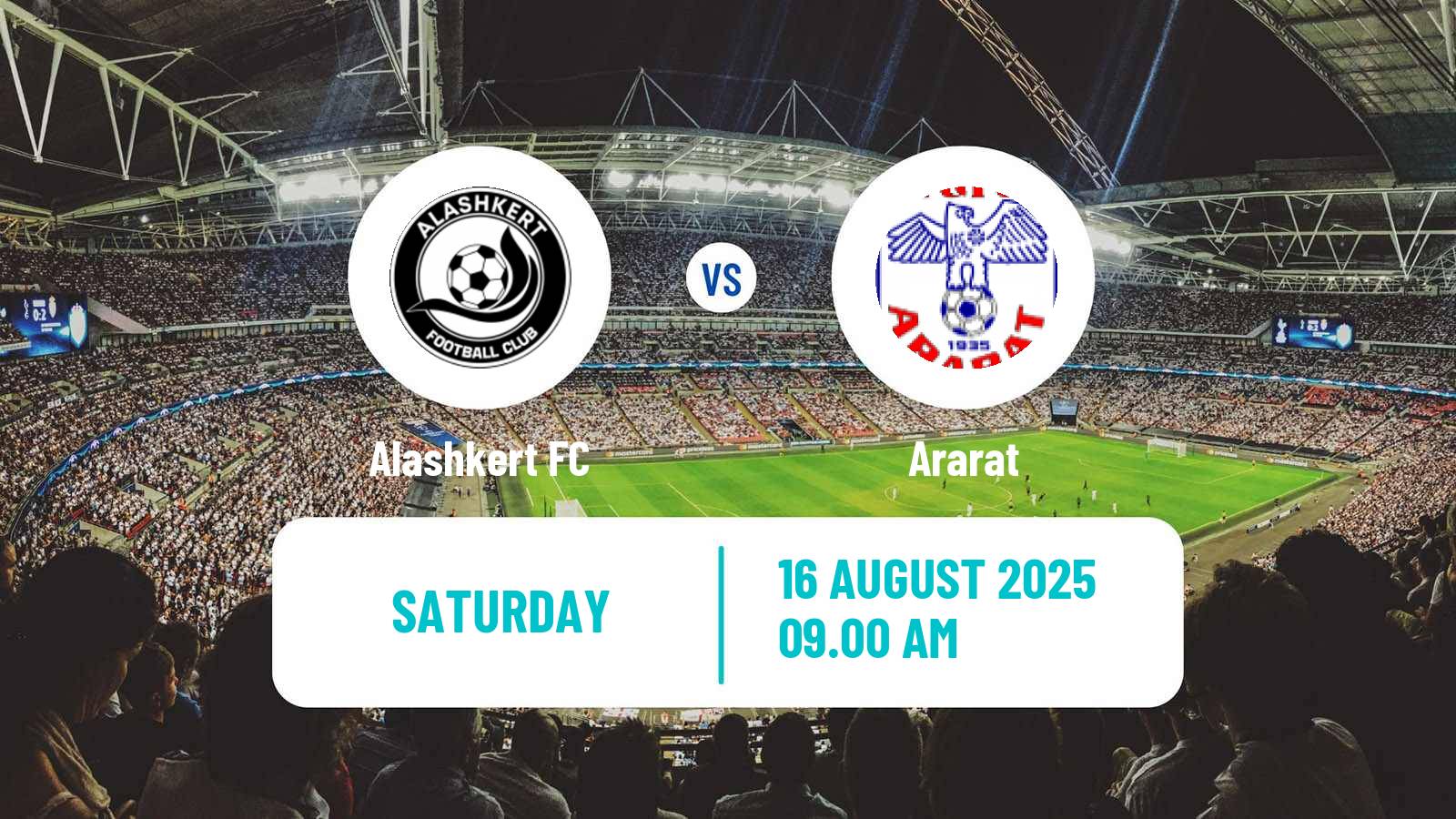 Football Armenian Premier League Alashkert - Ararat