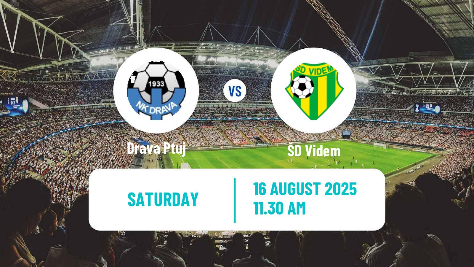 Football Slovenian 3 SNL East Drava Ptuj - Videm