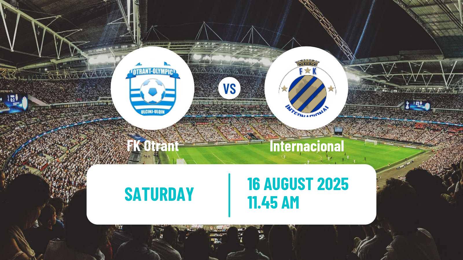 Football Montenegrin Druga Liga Otrant - Internacional