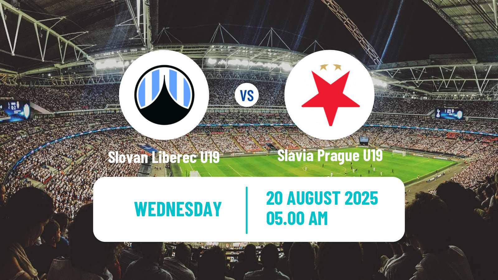 Football Czech U19 League Slovan Liberec U19 - Slavia Prague U19