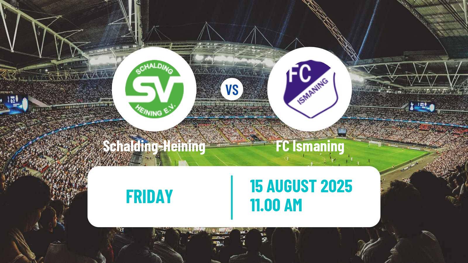Football German Oberliga Bayern Süd Schalding-Heining - Ismaning