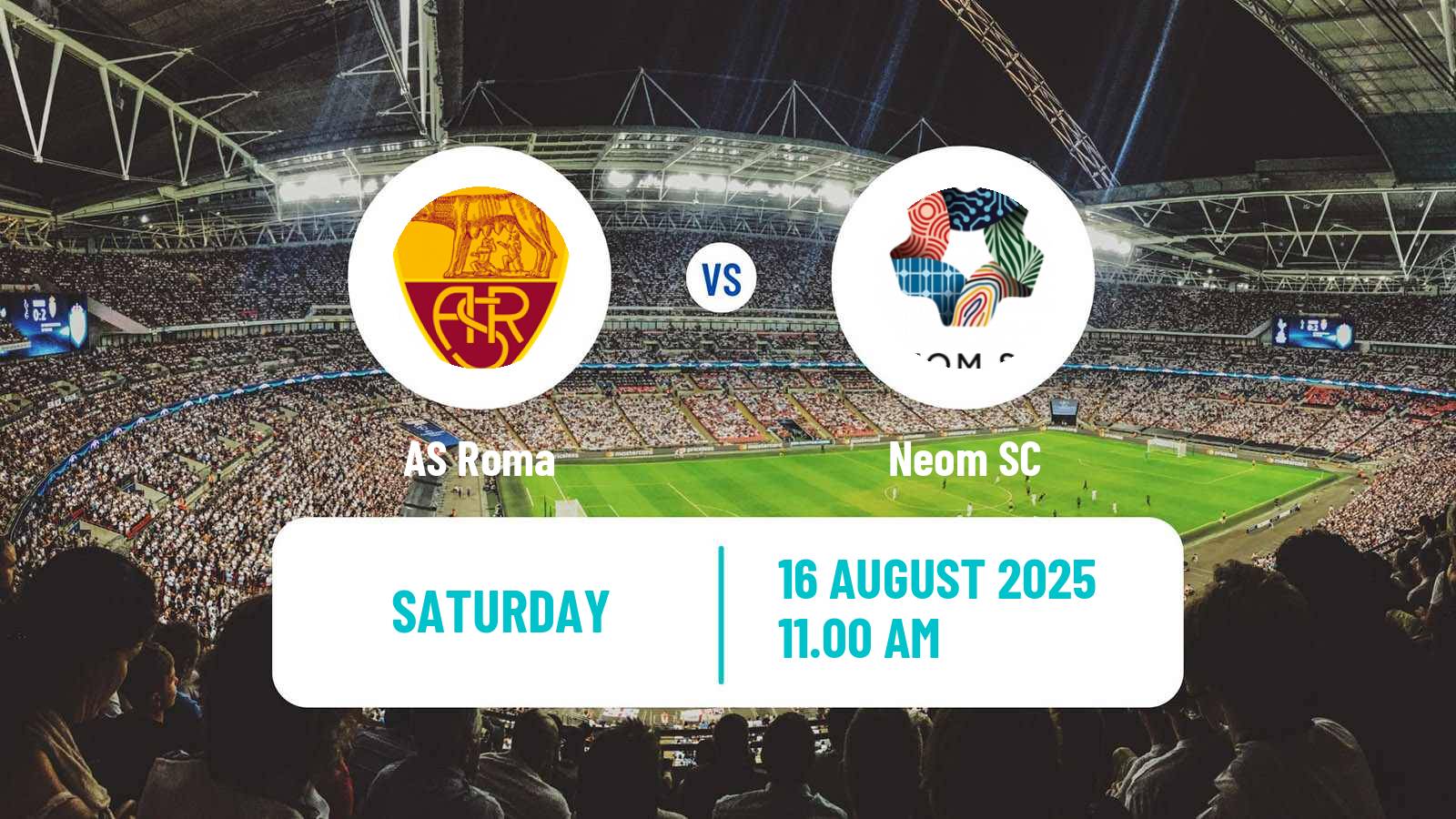 Football Club Friendly Roma - Neom