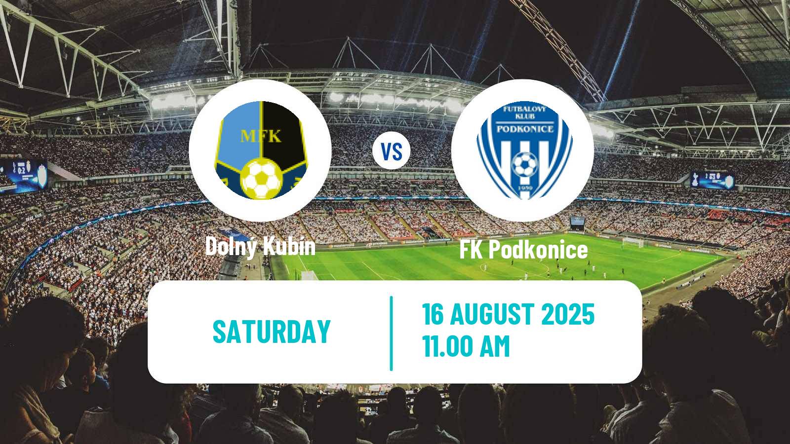 Soccer Slovak 3 Liga Central Dolný Kubín - Podkonice