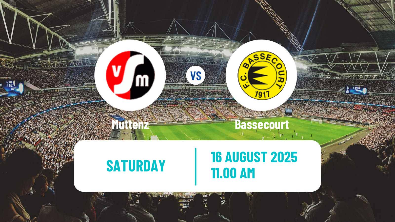 Football Swiss 1 Liga Classic Group 2 Muttenz - Bassecourt