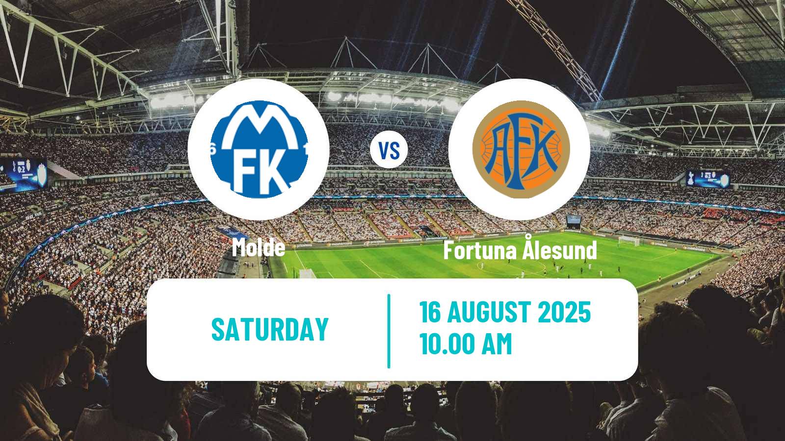 Football Norwegian Division 1 Women Molde - Fortuna Ålesund