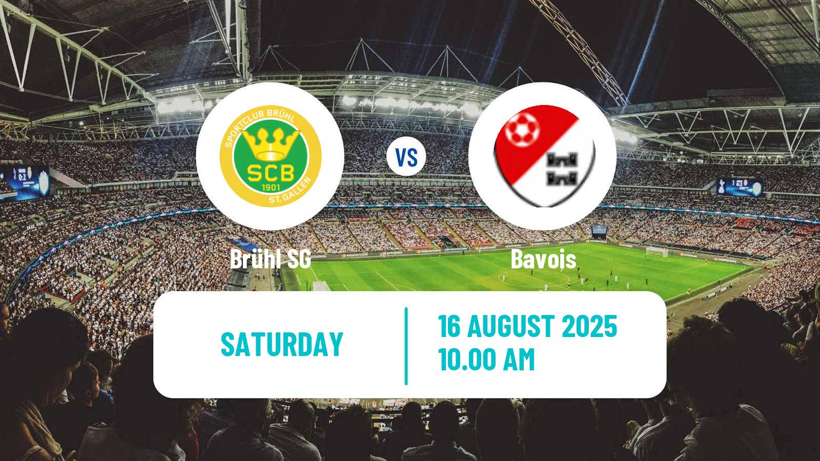 Football Swiss Promotion League Brühl - Bavois