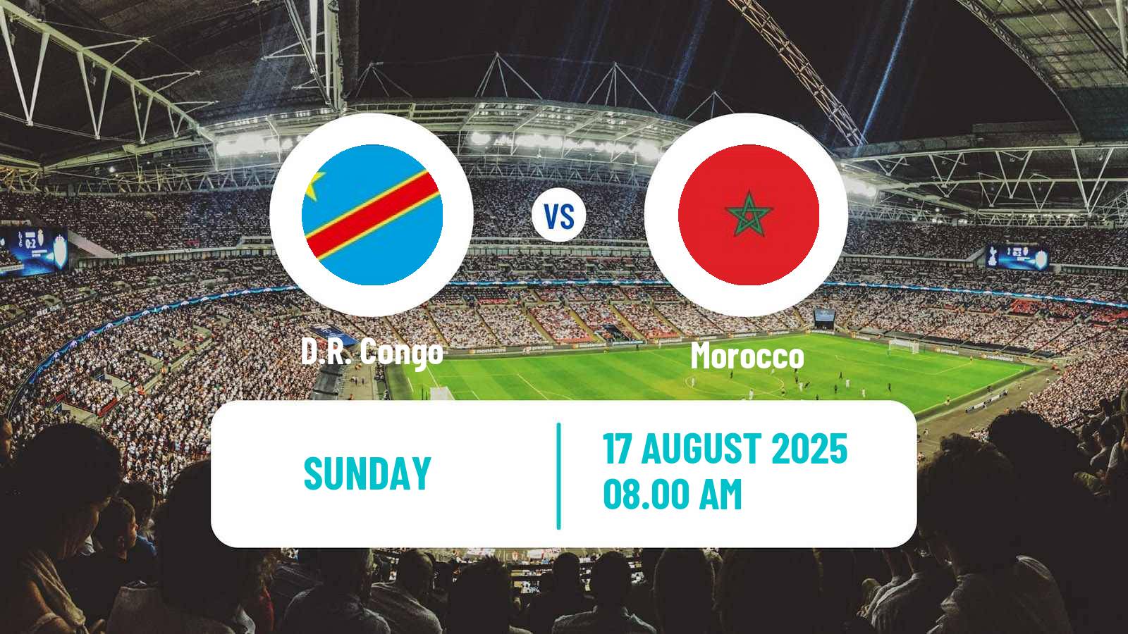 Football African Nations Championship D.R. Congo - Morocco