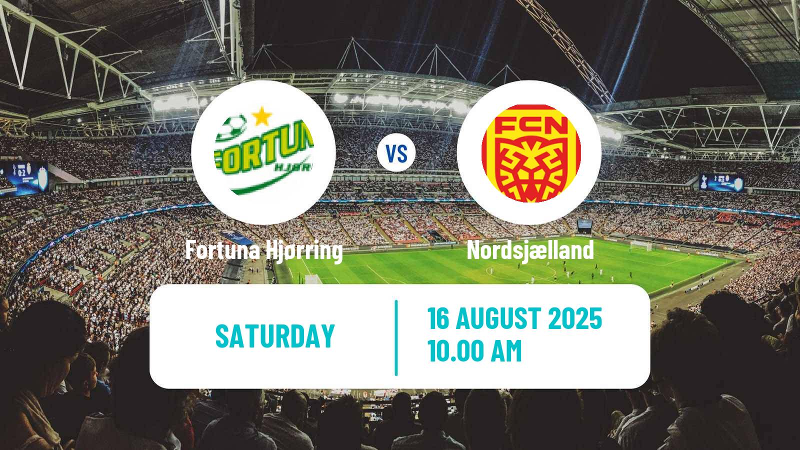 Football Danish Elitedivisionen Women Fortuna Hjørring - Nordsjælland