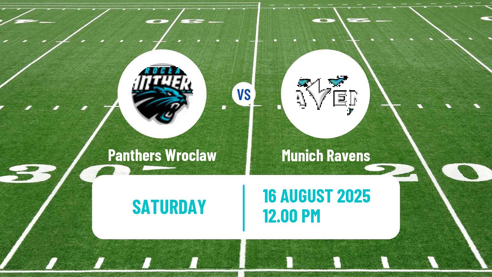American football European League of American Football Panthers Wroclaw - Munich Ravens