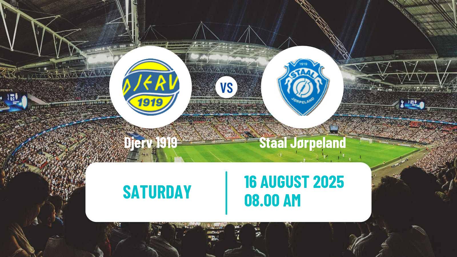 Football Norwegian Division 3 - Group 5 Djerv 1919 - Staal Jørpeland