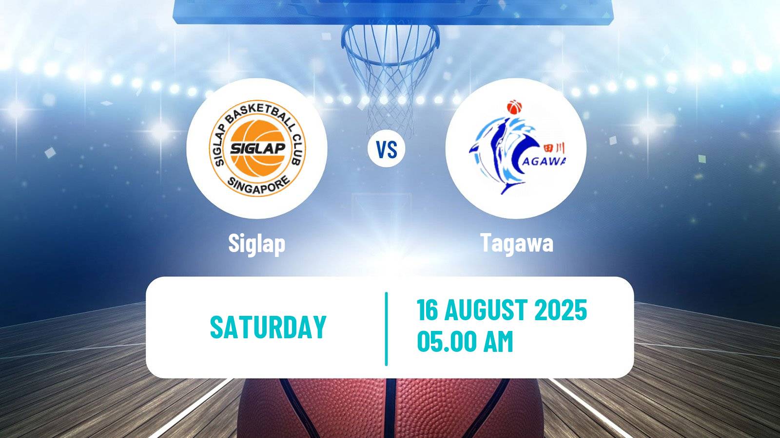 Basketball Singapore NBL Siglap - Tagawa