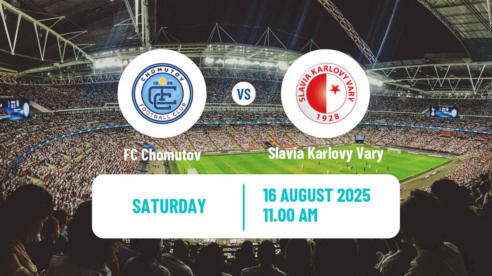 Football Czech Division B Chomutov - Slavia Karlovy Vary