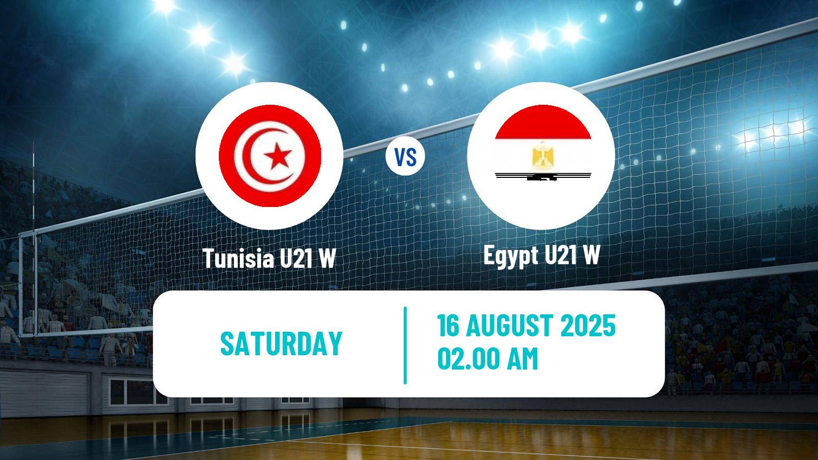 Volleyball World Championship U21 Volleyball Women Tunisia U21 W - Egypt U21 W