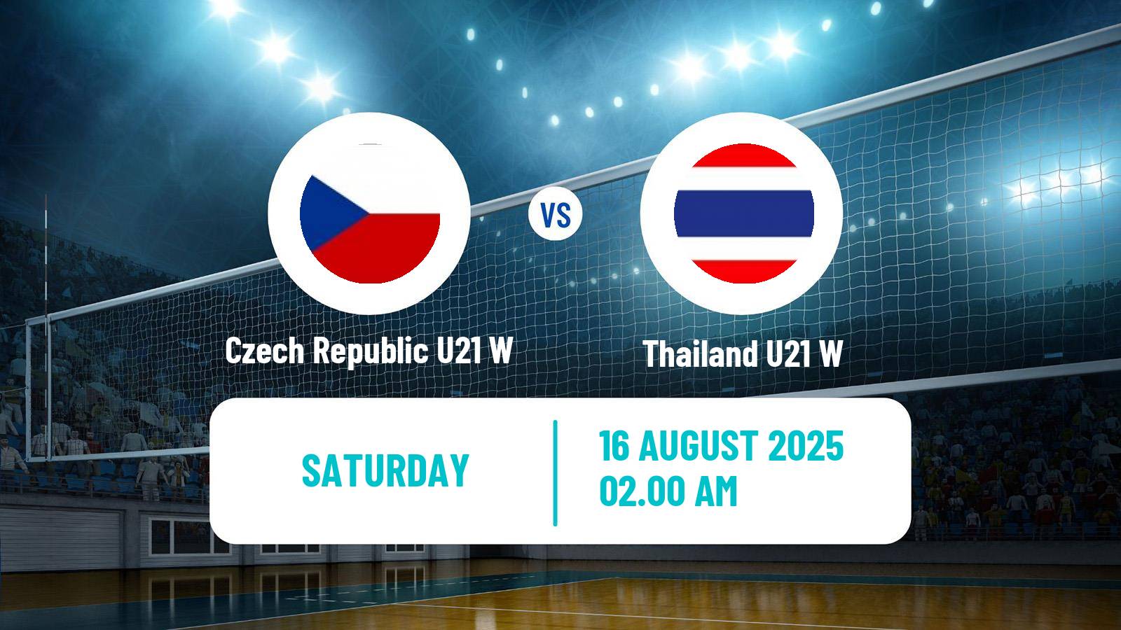 Volleyball World Championship U21 Volleyball Women Czech Republic U21 W - Thailand U21 W