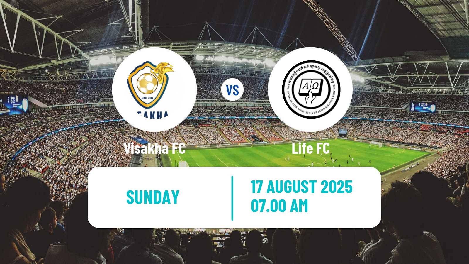 Football Cambodian CPL Visakha - Life FC