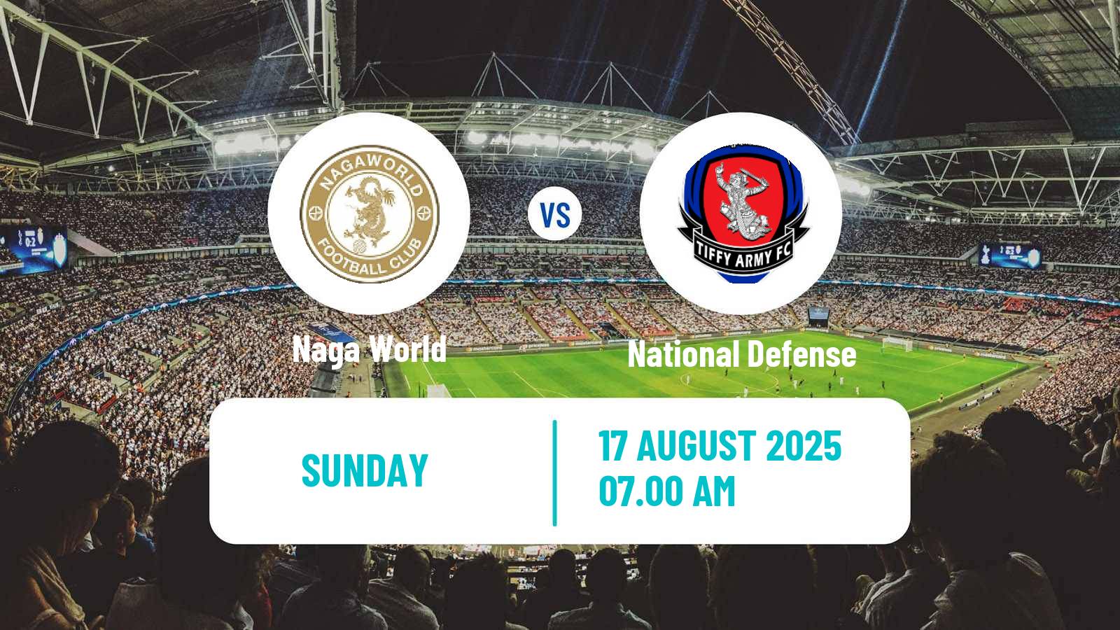 Football Cambodian CPL Naga World - National Defense
