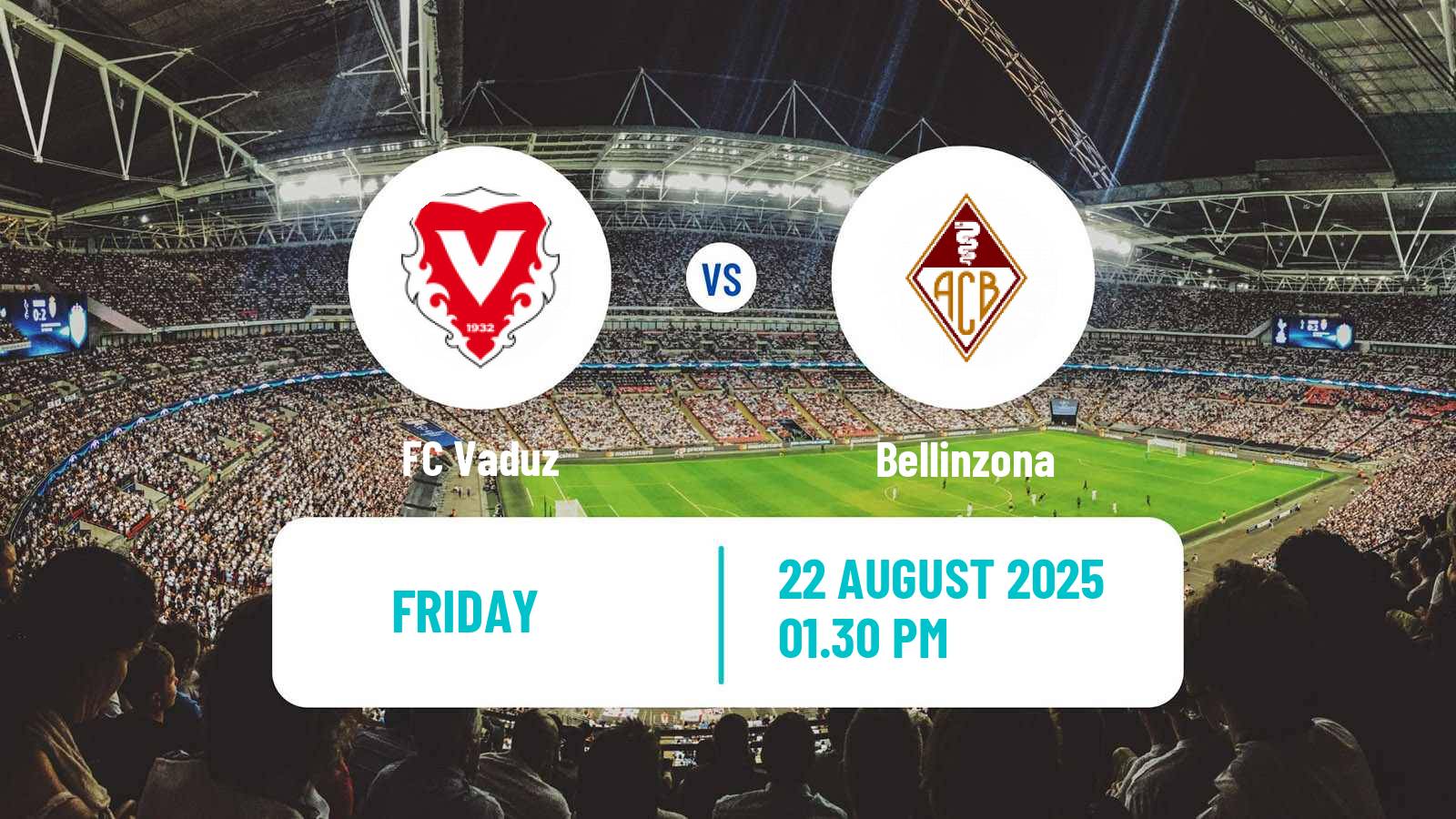 Football Swiss Challenge League Vaduz - Bellinzona